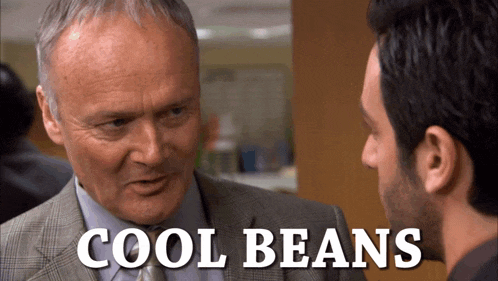The Office Cool Beans GIF - The Office Cool Beans Awesome GIFs