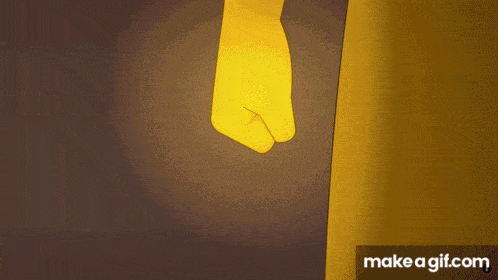 a make a gif.com website shows a blue light coming out of the ground