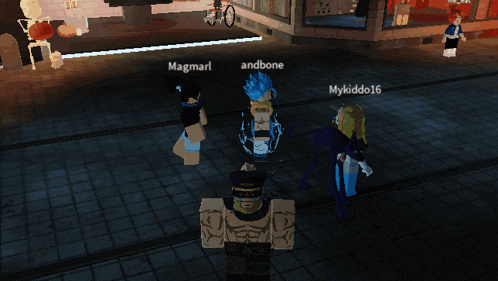 a screenshot of a video game with the name mykiddo16 visible