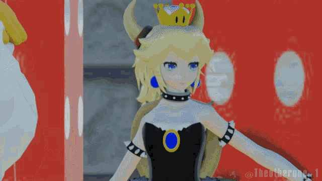 Bowsette How Cute GIF