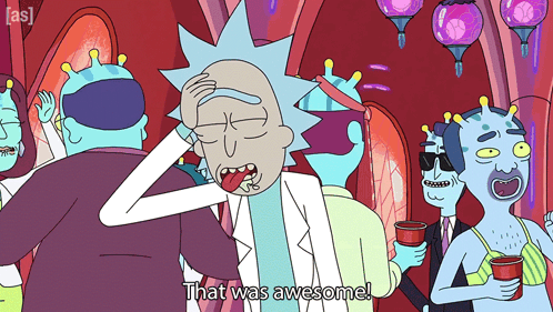 That Was Awesome Rick GIF