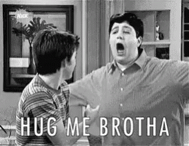 Drake And Josh Hug Me Brotha GIF - Drake And Josh Hug Me Brotha GIFs