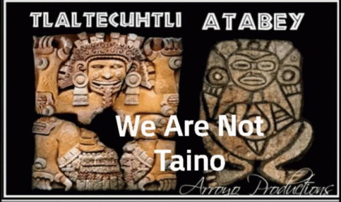Jibaro We Are Not Taino GIF - Jibaro We Are Not Taino Taino GIFs