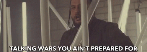 Talking Wars You Aint Prepared For Not Ready GIF - Talking Wars You Aint Prepared For You Aint Prepared Not Ready GIFs