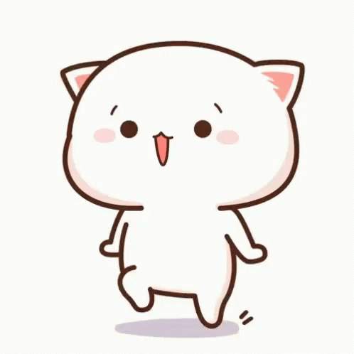 Mochi Mochi Cat Peach GIF - Mochi Mochi Cat Peach Happy GIFs