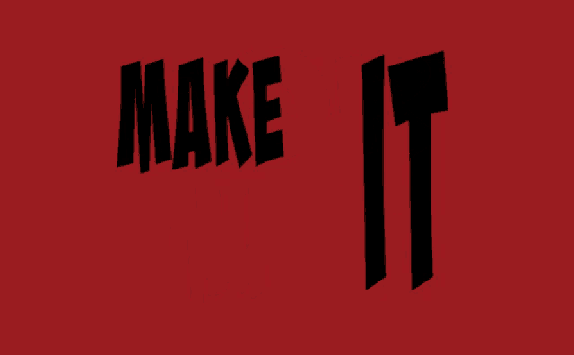 a red background with the words for democracy in black
