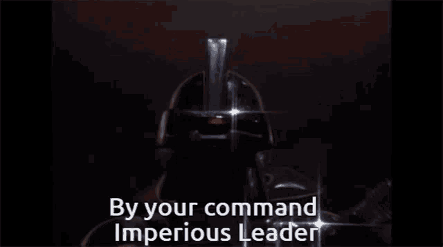 By Your Command Imperious Leader GIF - By Your Command Imperious Leader GIFs