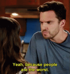 New Girl Mad GIF - New Girl Mad Worst GIFs