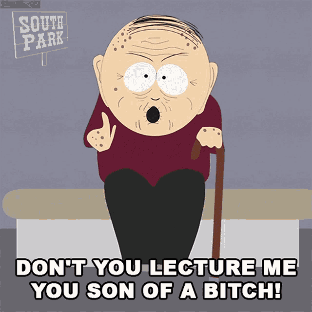Dont You Lecture Me Marvin Marsh GIF - Dont You Lecture Me Marvin Marsh South Park GIFs