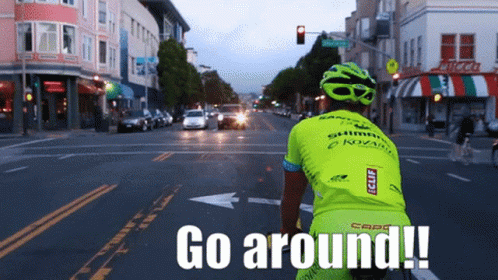 Go Around Bicycle GIF