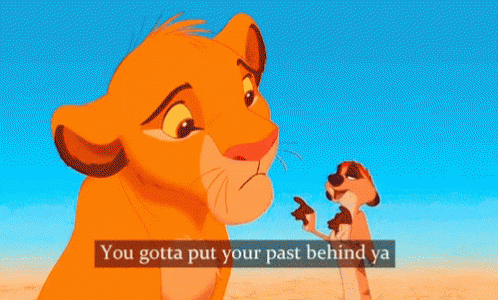 Timon You Gotta Put Your Past Behind You GIF - Timon You Gotta Put Your Past Behind You Lion King GIFs