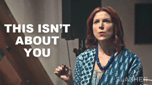 This Isnt About You Florence GIF - This Isnt About You Florence Slasher GIFs