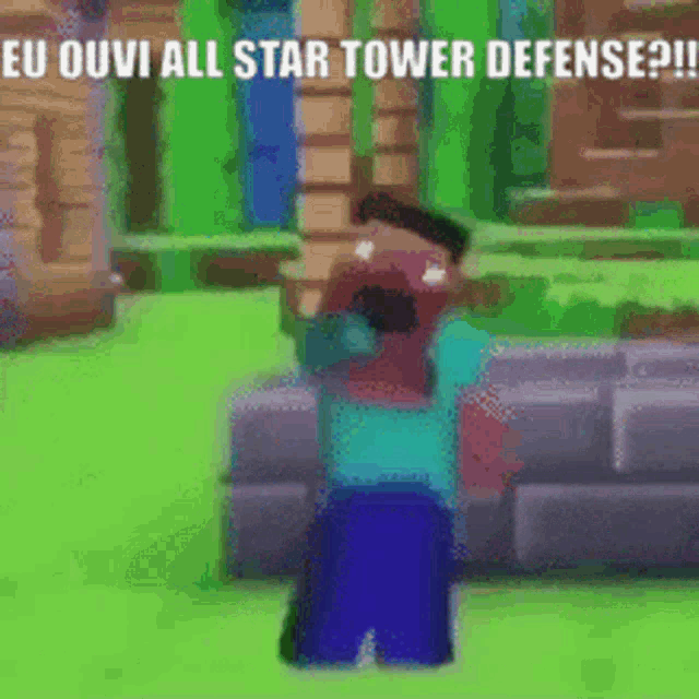 All Star Tower Defense Steve GIF - All Star Tower Defense Steve GIFs