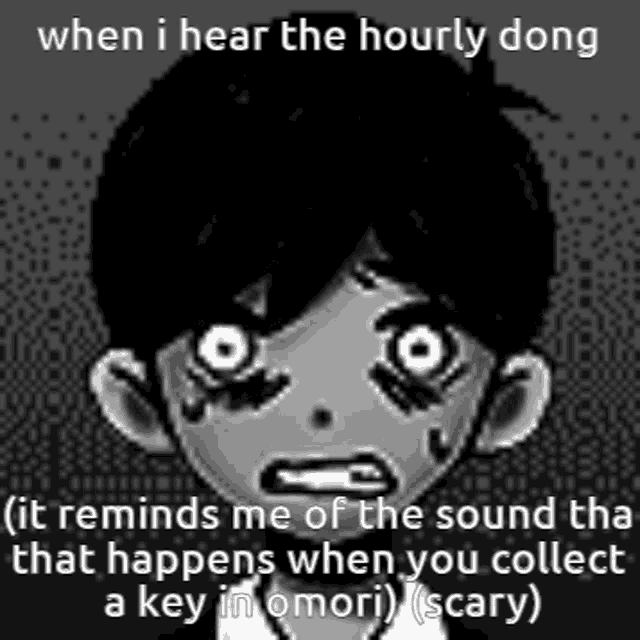 it reminds me of the sound that happens when you collect a key in omori scary )