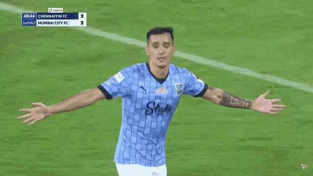 Vinit Rai Mumbai City Fc GIF