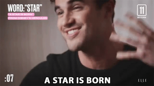 Star Is Born Star GIF - Star Is Born Star Happy GIFs