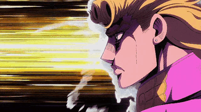 a close up of a cartoon character 's face with a tear coming out of his eye