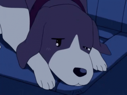 Dog Anime GIF - Dog Anime Sad GIFs