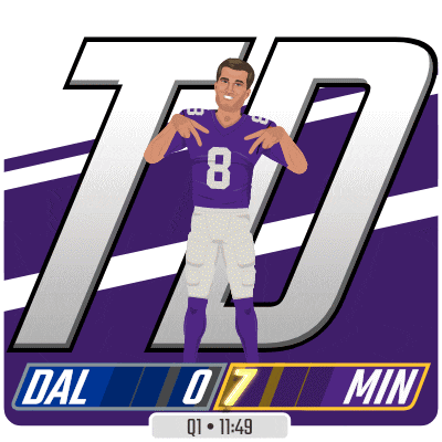 an illustration of a football player with the number 8 on his shirt