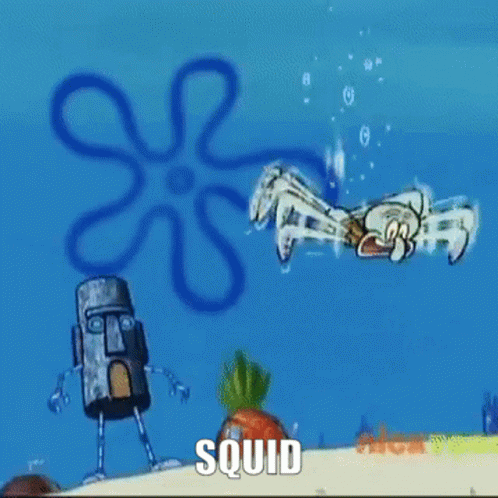 Squidwards House Squid GIF - Squidwards House Squid Games GIFs