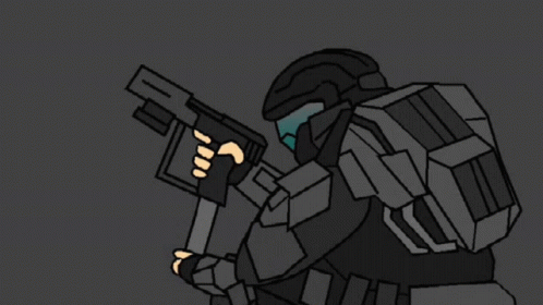 Odst Halo GIF - Odst Halo Shooting GIFs