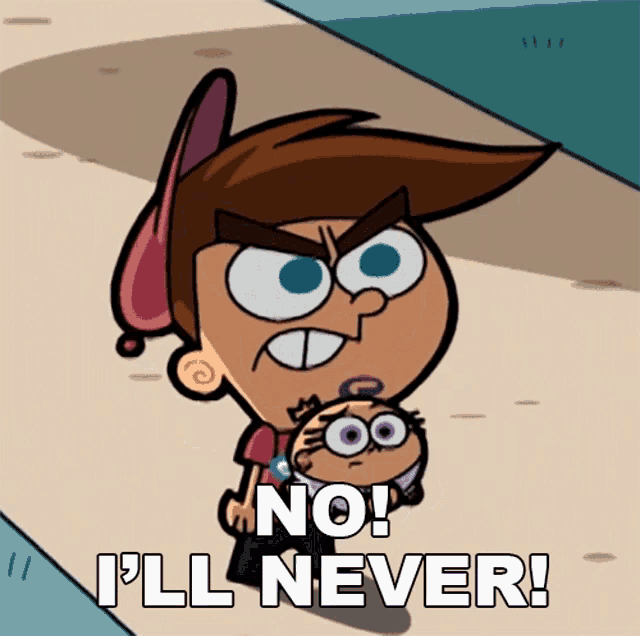 No Ill Never Timmy GIF - No Ill Never Timmy Poof GIFs