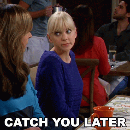 Catch You Later Anna Faris GIF - Catch You Later Anna Faris Christy GIFs