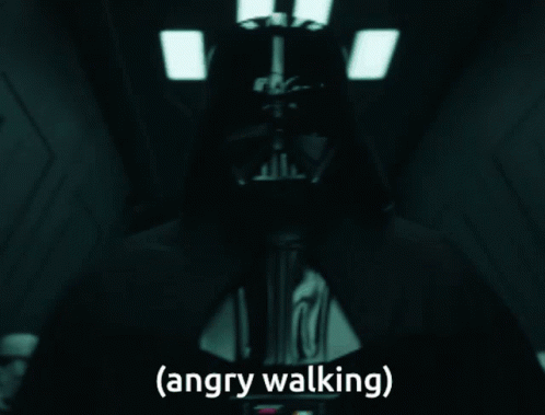 Darth Vader Angry GIF - Darth Vader Angry Walking GIFs