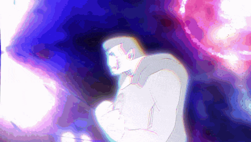 a cartoon drawing of a man with a hood on