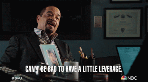 Cant Be Bad To Have A Little Leverage Odafin Tutuola GIF - Cant Be Bad To Have A Little Leverage Odafin Tutuola Law And Order Special Victims Unit GIFs