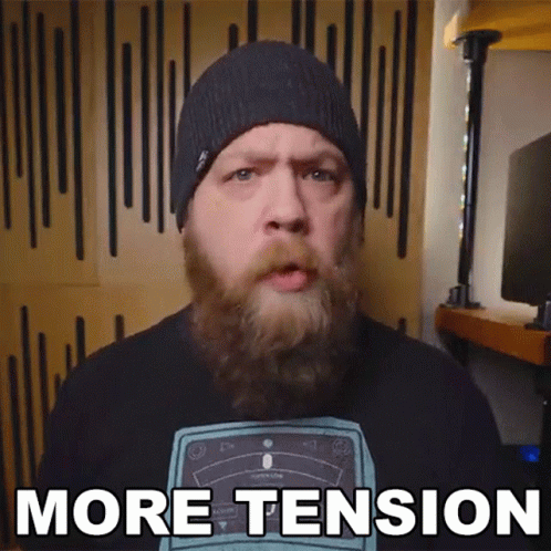 More Tension Fluff GIF - More Tension Fluff Riffs Beards And Gear GIFs
