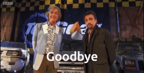 Top Gear Goodbye GIF - Top Gear Goodbye GIFs