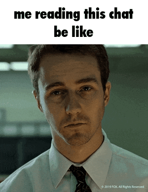 a man in a white shirt and tie is reading a chat