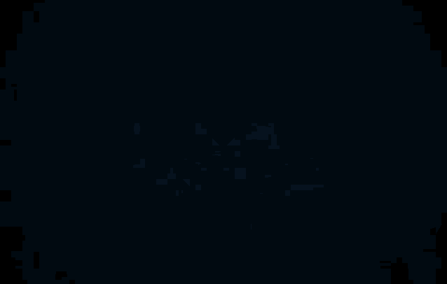 a dark blue background with a lot of small blue dots