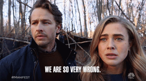 We Are So Very Wrong Michaela Stone GIF - We Are So Very Wrong Michaela Stone Ben Stone GIFs