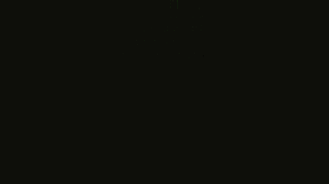 green lines on a black background that look like a matrix