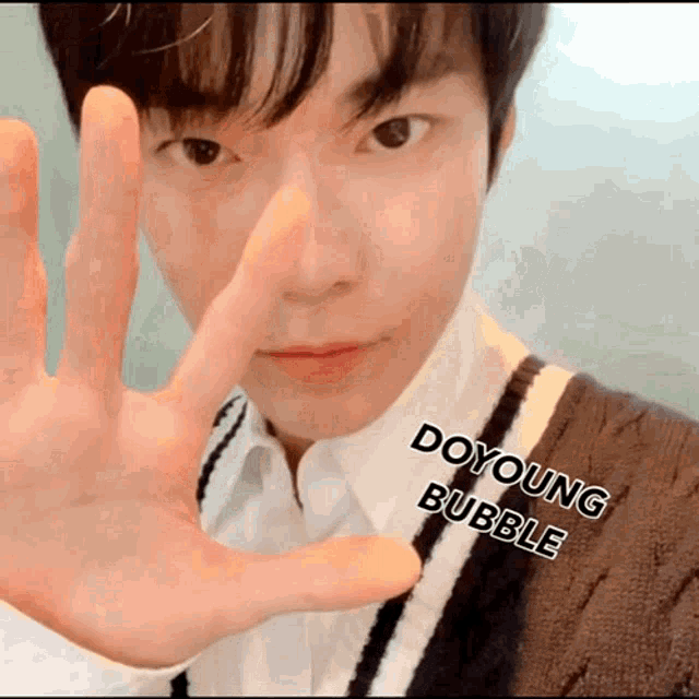 Doiethnkr Doyoung Bubble GIF - Doiethnkr Doyoung Bubble Nct Doyoung GIFs
