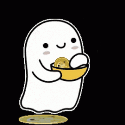 Trick Or Treat Doge Throwing Dogecoin GIF - Trick Or Treat Doge Throwing Dogecoin Tip Doge GIFs