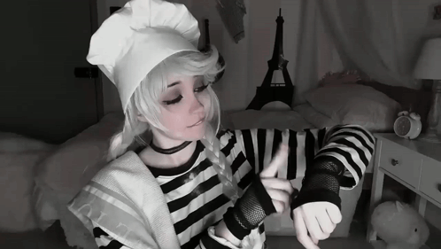 Belle Delphine Cooking GIF - Belle Delphine Cooking Time GIFs