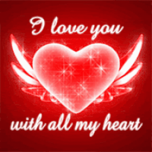 I Love You With All My Hearts GIF - I Love You With All My Hearts Sparkle GIFs