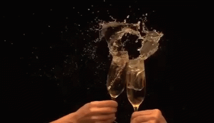 Happy Anniversary Toast GIF - Happy Anniversary Toast Champagne GIFs
