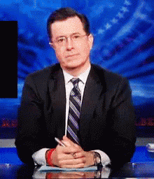 Colbert No GIF - Colbert No Stephen Colbert GIFs