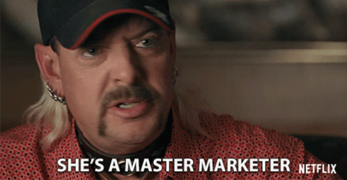 Shes A Master Marketer She Sold It GIF - Shes A Master Marketer She Sold It Played It Well GIFs