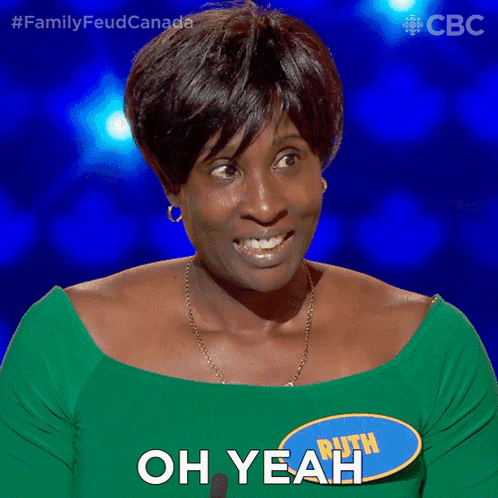 Oh Yeah Family Feud Canada GIF - Oh Yeah Family Feud Canada Absolutely GIFs