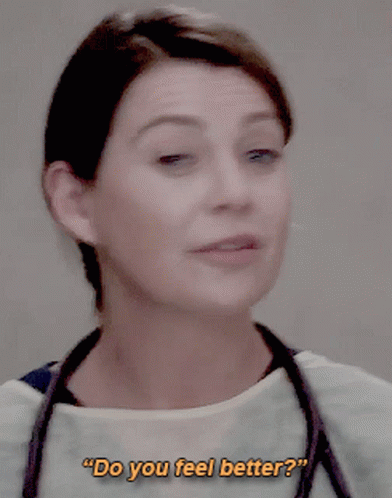Greys Anatomy Meredith Grey GIF - Greys Anatomy Meredith Grey Do You Feel Better GIFs