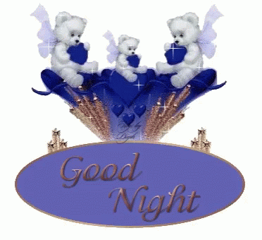 Good Night Bears GIF - Good Night Bears Sparkle GIFs