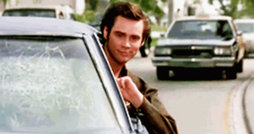 Ace Ventura Deal With It GIF - Ace Ventura Deal With It Driving GIFs