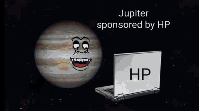 a cartoon of the planets of the solar system with faces on them