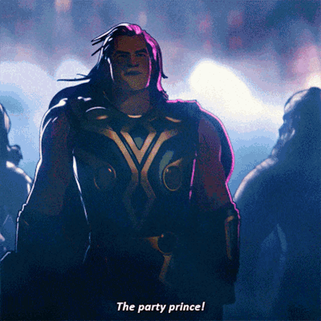 Marvels What If Thor GIF - Marvels What If Thor The Party Prince GIFs