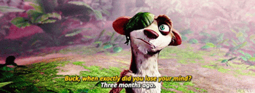 Lose Your Mind Exactly GIF - Lose Your Mind Exactly Ice Age GIFs
